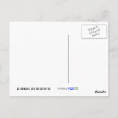 Retrodesign Transplant Caregiver Briefkaart (Achterkant)