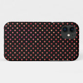 Retrodiamant naadloze strepen grafisch Case-Mate iPhone case (Achterkant (horizontaal))