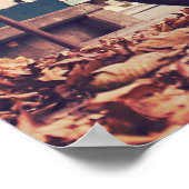 Retrofiets Poster (Hoek)