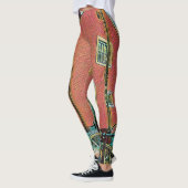 Retrofietskunst Leggings (Links)