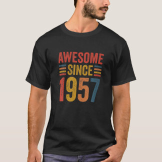  retroflector Geweldige sinds 1957 65e verjaardag  T-shirt