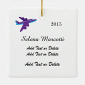 Retroflichtbegeleider - SRF Keramisch Ornament (Achterkant)