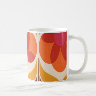 Retrofloerontwerp Koffiemok