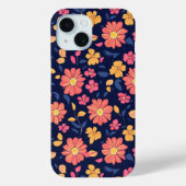 Retrofloerpatroon Case-Mate iPhone Case (Achterkant)