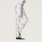 Retroflorale achtergrond leggings (Rechts)