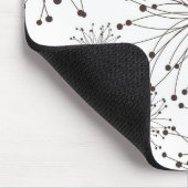 Retroflorale achtergrond muismat (Hoek)