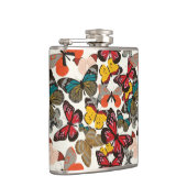 Retroflorpatroon 2 heupfles (Rechts)