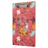 Retroflorpatroon 2 klembord (Links)