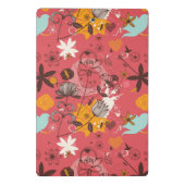 Retroflorpatroon 3 mini klembord (Achterkant)