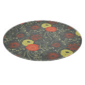 Retroflorpatroon 3 snijplank (Hoek)