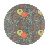 Retroflorpatroon 3 snijplank (Voorkant)