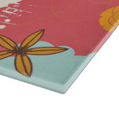 Retroflorpatroon Snijplank (Hoek)