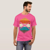 Retrofluit T-shirt (Voorkant volledig)