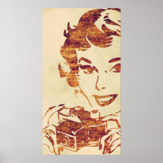 Retrofotograaf Poster