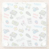 Retrogamer  consoles glazen onderzetter (Achterkant)