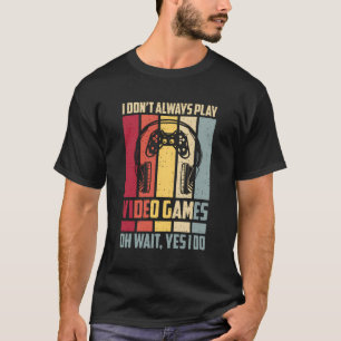Retrogamer voor jongens Tiener T-shirt