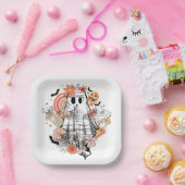 Retrogeest Papieren Bordje (Feest)