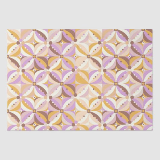 Retrogeometrisch Tissuepapier (Voorkant)