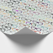 Retroglaspap Hipster Wrapping Paper Cadeaupapier (Hoek)