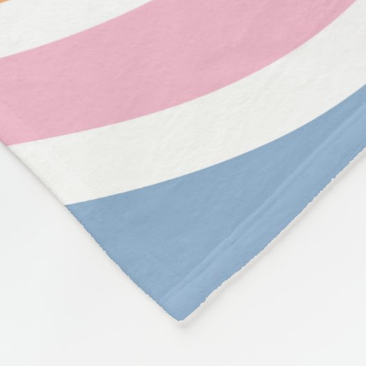 Retrogolfontwerp Fleece Deken (Hoek)