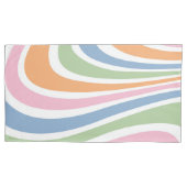 Retrogolfontwerp Kussensloop (Voorkant-Links)