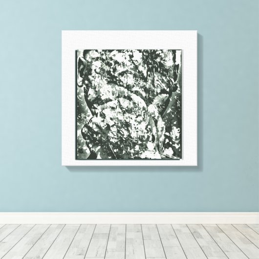 Retrogression Canvas Afdruk (Insitu (Houten vloer))