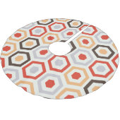 Retrohexagons Kerstboom Rok (Gekanteld)