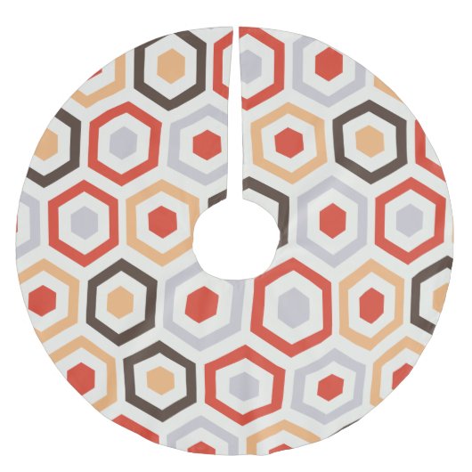 Retrohexagons Kerstboom Rok (Voorkant)