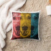 Retrohonden, omdat mensen zuigen kussen (Deken)