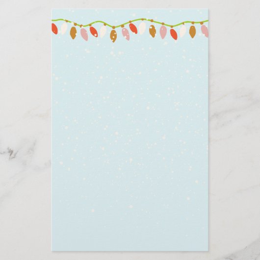 Retrokerst Briefpapier (Voorkant)