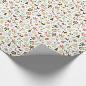 Retrokerst Cadeaupapier (Hoek)