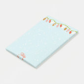 Retrokerst Post-it® Notes (Schuin)