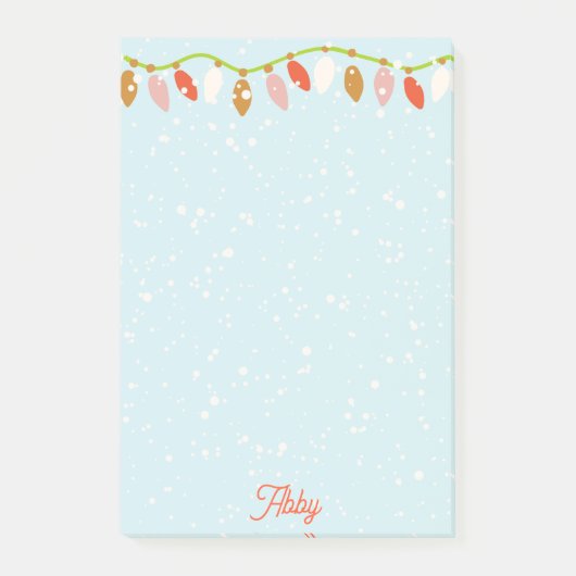 Retrokerst Post-it® Notes (Voorkant)