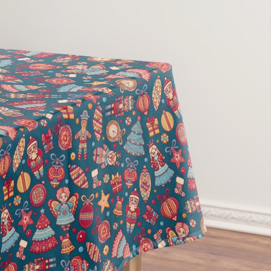 Retrokerst Tafelkleed (Voorbeeld)