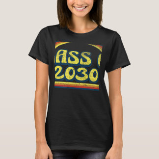 Retroklasse 2030 Vintage eerste dag van de Scho T-shirt