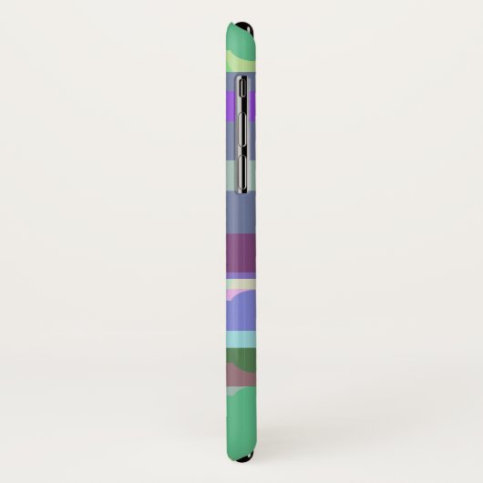 Retrokleuren Case-Mate iPhone Case (Achterkant/links)