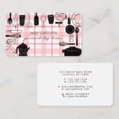 Retrokookapparatuur Visitekaartje (Voorkant / Achterkant)