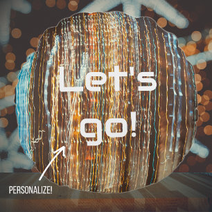 Retrokosmische lichten rond kussen