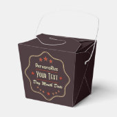 Retrolabel Bedankdoosjes (Voorkant Zijde)