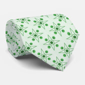 Retrometrisch Stropdas, Groen Stropdas (Opgerold)