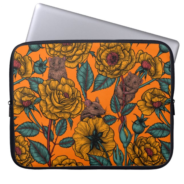 Retromuizen Laptop Sleeve (Voorkant)