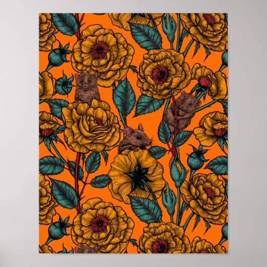 Retromuizen Poster (Voorkant)