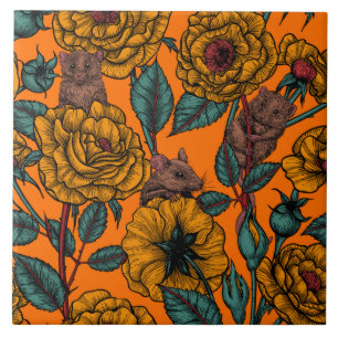 Retromuizen Tegeltje