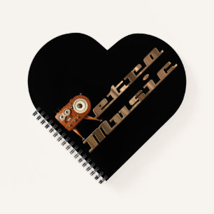 Retromuziek Minion Notitieboek