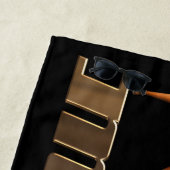 Retromuziek Minion Strandlaken (In situ)