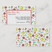 Retronaaigarens met Visitekaartje (Voorkant / Achterkant)