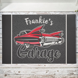 RetroNAAM Red Caddy klassieke caradie Deurmat
