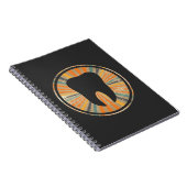 Retroororthodontische tandheelkunde tand Grafisch Notitieboek (Rechterzijde)