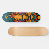 Retropaddenstoelen met monogram skateboard (Horizontaal)