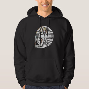 Retropalmen voor surfer van 80 s 90 hoodie